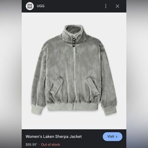UGG Laken Sherpa Jacket